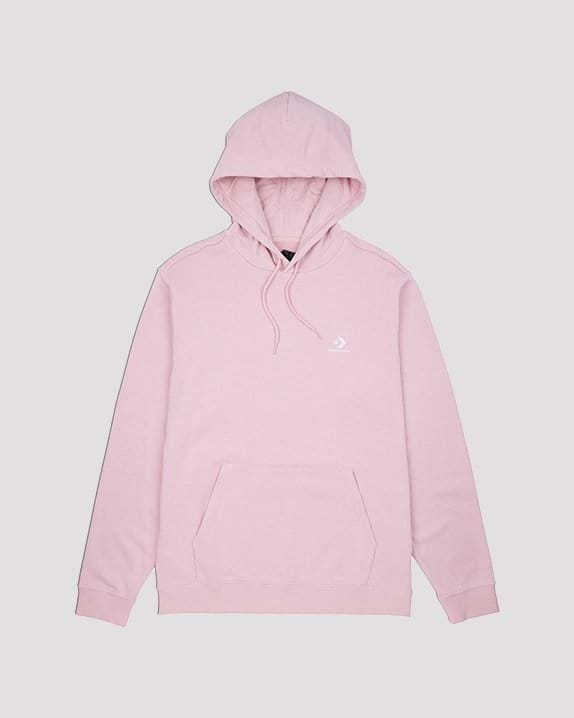 Converse Go-To Embroidered Star Chevron Standard-Fit Pullover Hoodie