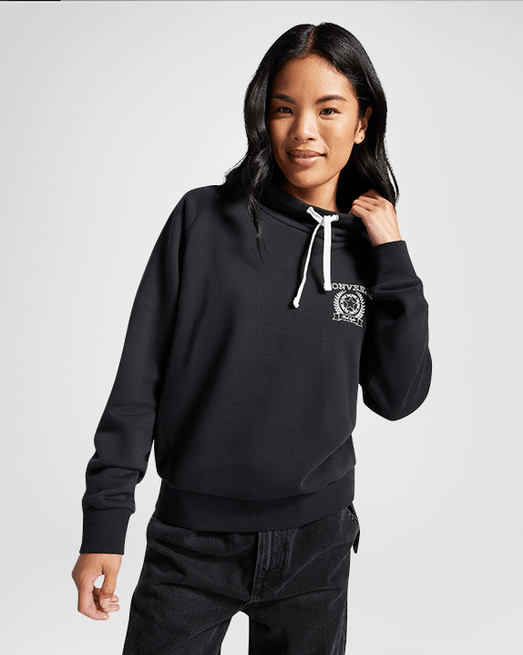 Retro Chuck Taylor Mock Neck Pullover