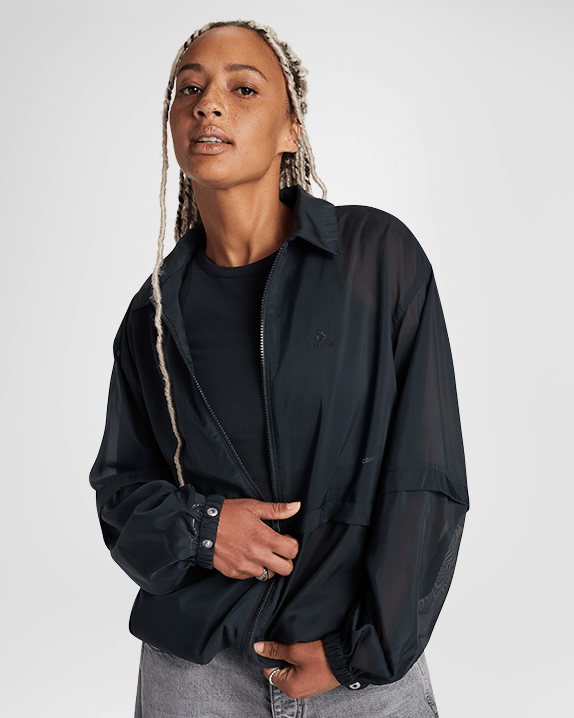 Sheer Layered Jacket